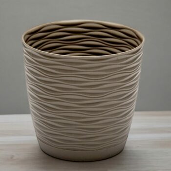 Lot de 12 (soit 1,95€ unité) : Pot en plastique pour fleurs 💐 et plantes - 15cm – Image 3