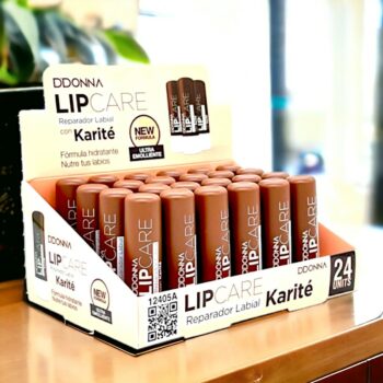 Présentoir de 24 (0,81€ pièce) : Baume à lèvres réparateur au karité