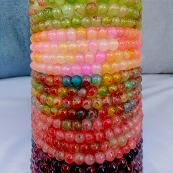 Ensemble de 48 (0,65€ unité) Bracelets de perles de 12 couleurs – Image 6