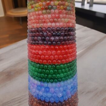 Ensemble de 48 (0,65€ unité) Bracelets de perles de 12 couleurs – Image 7