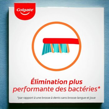 Lot de 12 (Soit 1,10€ pièce) : Brosse à dents Zig Zag - Colgate – Image 2