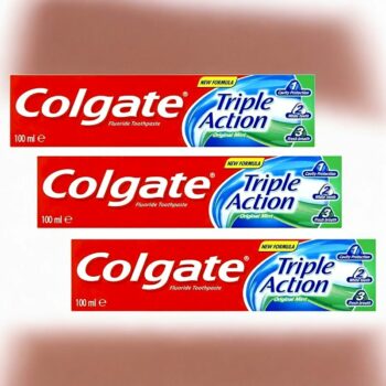 Lot de 24 (soit 1,15€ unité) : Dentifrice Colgate 100ml - Triple Action
