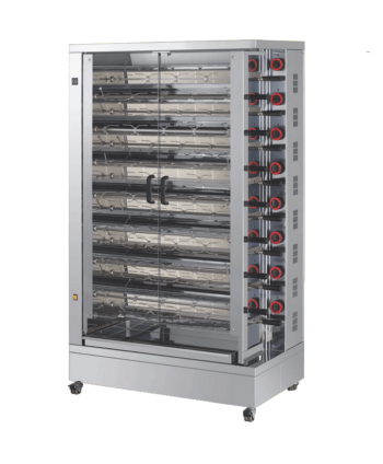 Rotissoire Professionnelle FECA Modèle EKO DOUBLE 15 - Efficacité énergétique exceptionnelle – Image 2