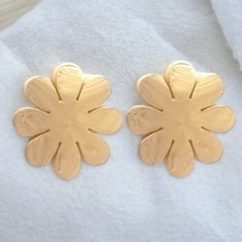 Destockage prémium🥇de 60 (1,90€ la paire) : Boucles d'Oreilles dorées en Acier Inoxydable - Env 25 à 30 modèles différents dans le lot – Image 9