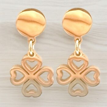 Destockage prémium🥇de 60 (1,90€ la paire) : Boucles d'Oreilles dorées en Acier Inoxydable - Env 25 à 30 modèles différents dans le lot – Image 8