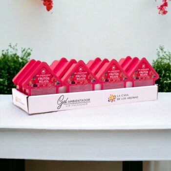 Lot de 12 🍒 (soit 0,95€ l'unité) Parfums désodorisants en gel aux fruits rouges