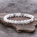 Ensemble de 10 (1,70€ unité) Bracelets en Pierre couleurs Pastels - Mélange de Couleurs et Modèles Variés