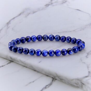 Ensemble de 50 (1,28€ unité) Bracelets en Pierre Mélange de toutes les couleurs - Mélange environ 30 Couleurs différentes – Image 16