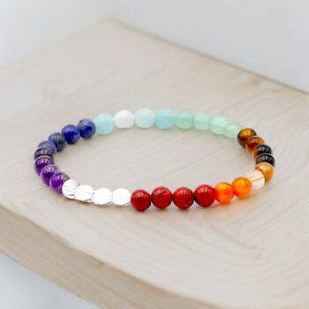 Ensemble de 30 (1,30€ unité) Bracelets en Pierre 7 Chakras - Mélange de Couleurs et Modèles Variés – Image 2