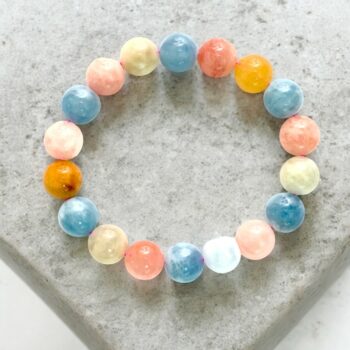 Ensemble de 30 (1,30€ unité) Bracelets en Pierre 7 Chakras - Mélange de Couleurs et Modèles Variés – Image 8