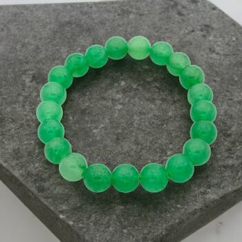 Ensemble de 50 (1,28€ unité) Bracelets en Pierre Mélange de toutes les couleurs - Mélange environ 30 Couleurs différentes – Image 8