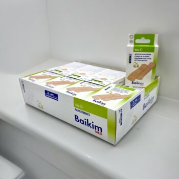 Lot de 24 (soit 0,85€ par paquet) : Paquets de 10 Pansements en Coton BIO 7cm x 2cm – Image 2