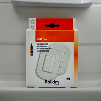 Lot de 24 (soit 0,90€ par paquet) : Paquets de 3 maxis Pansements 7,5cm x 5cm