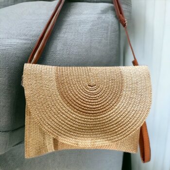 Lot de 5 (soit 7,80€ pièce) : Sac en rafia 🌴 - Mélange de couleurs suivant arrivage – Image 4