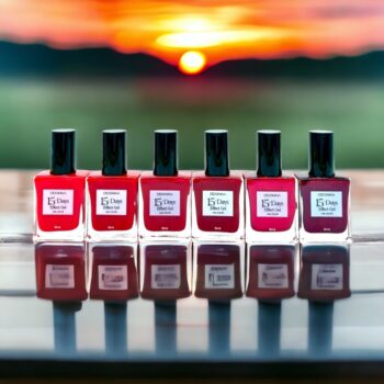 Pack de 24 (soit 0,96€ l'unité) Vernis à Ongles rouges Effet gel 15J - D'Donna – Image 2