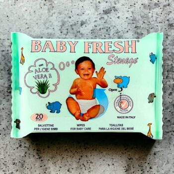 Lot de 48 (soit 0,65€ le paquet) : Paquet de 20 lingettes Baby Fresh à L'Aloe Vera – Image 2