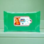 Carton de12 (soit 1,95€ le paquet) : Sachet de 80 lingettes Bea Baby