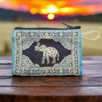 Bon mélange de 30 (soit 0,80€ pièce) : Porte-monnaies éléphants - Env 10 couleurs différentes dans le lot – Image 2