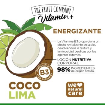 Lot de 12 (soit 3,31€ pièce) : Crème corporelle NOIX DE COCO & CITRON VERT VITAMINE+ 200ml – Image 2