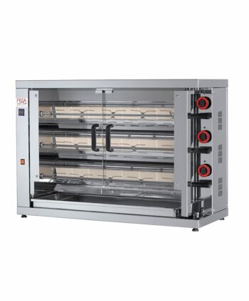 Rôtissoire Gaz FECA Modèle EKO 315 - 3 Broches : Fiabilité pour une Cuisson Parfaite – Image 2