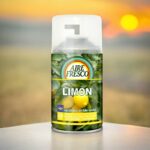 Pack de 6 (soit 1,50€ piéce) : Désodorisant Citron 60 jours. Manuellement ou Compatible Diffuseur Air wick