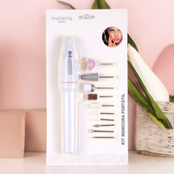 Lot de 6 (soit 3,95€ unité) : Ponceuse Ongles Portable avec 10 Accessoires – Image 3