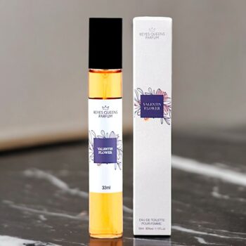 Lot de 3 (Soit 2,50€ pièce) : Eau de toilette générique femme Valentin Flower - Reyes Queens 33ml – Image 2