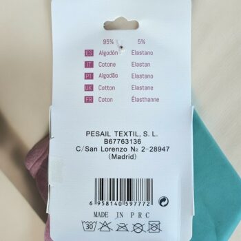Paquet de 60 (soit 0,36€ la paire) : 5 Paquets Différents De Chaussettes Femme Noir et Blanc – Image 5