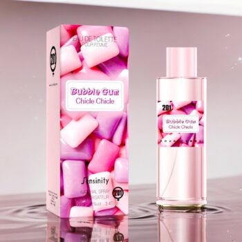 Lot de 5 (soit 2,50€ unité) : Eau de toilette pour femme - Bubbe Gum