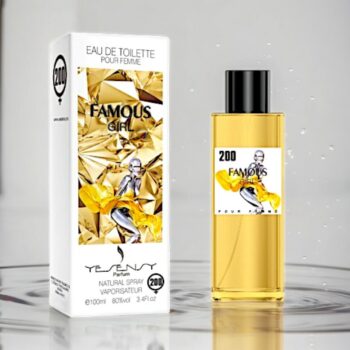 Lot de 5 (soit 2,50€ unité) : Eau de toilette générique pour femme - Famous Girl