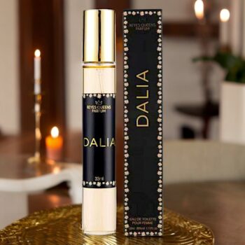 Lot de 3 (Soit 2,50€ pièce) : Eau de toilette générique femme Dalia - Reyes Queens 33ml – Image 2