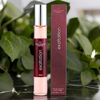 Lot de 3 (Soit 2,50€ pièce) : Eau de toilette générique femme Exaltation - Reyes Queens 33ml