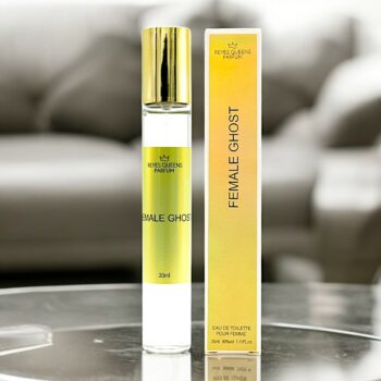 Lot de 10 (Soit 2€ pièce) : Eau de toilette générique femme Female Ghost - Reyes Queens 33ml – Image 2