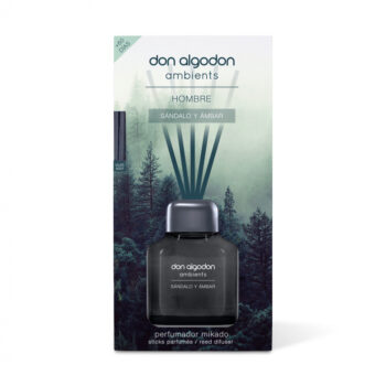 Lot de 3 (Soit 4,95€ Pièce) Mikado Haut de Gamme pour Homme "Bois de Santal et Ambre" – Image 3