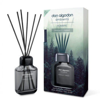 Lot de 3 (Soit 4,95€ Pièce) Mikado Haut de Gamme pour Homme "Bois de Santal et Ambre" – Image 4