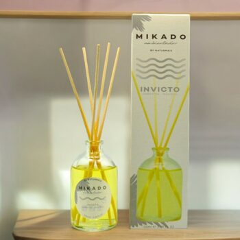 Carton de 12 (1,80€ pièce) : Parfum d'ambiance Mikado Invicto - Naturmais