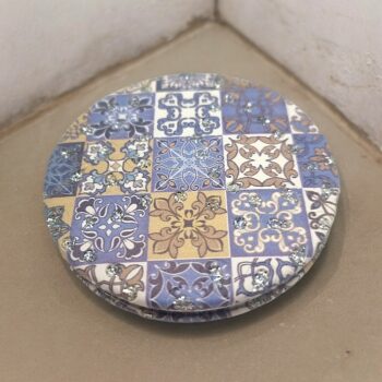 Mélange de 24 (1,50€ l'unité) : Miroir à motifs colorés – Image 8