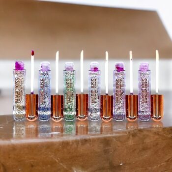 Pack de 24 (soit 0,87€ l'unité) Gloss à lèvres MAGIC KISS 24H - D'Donna – Image 2