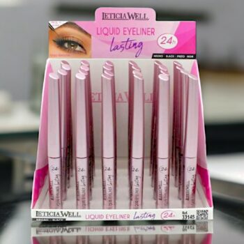 Pack de 24 (soit 0,80€ l'unité) Eye-liner liquide LASTING 24H - Leticia Well