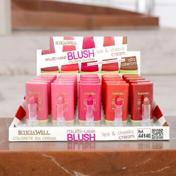 Pack de 25 (soit 1,20€ l'unité) Stick 2 en 1 BLUSH & LIPS - Leticia Well