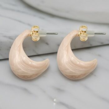 Mélange de 5 paires (Soit 2€ la Paire) : Boucles d'oreilles Nacrées couleurs mélangées – Image 7