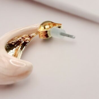 Mélange de 5 paires (Soit 2€ la Paire) : Boucles d'oreilles Nacrées couleurs mélangées – Image 3