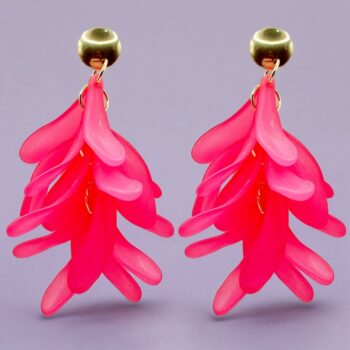 Mélange de 5 paires (Soit 2€ la Paire) : Boucles d'oreilles Grappes - Couleurs Mélangées – Image 7