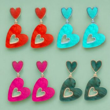 Lot de 50 Paires (soit 1,60€ la Paire) : Boucles D'oreilles Collection Été 2024 - Couleurs et Modèles Mélangés – Image 7