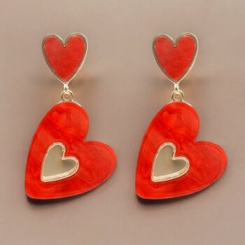 Lot de 20 paires (soit 1,60€ la paire) : Boucles d'oreilles "FLEUR-COEUR-ETOILE-CREOLE PERLES" aux couleurs mélangées – Image 5