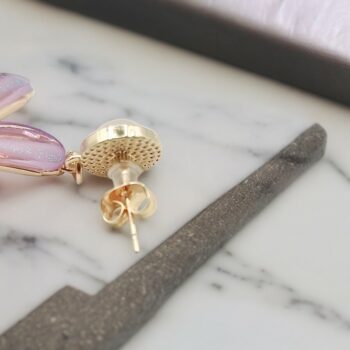 Lot de 20 paires (soit 1,60€ la paire) : Boucles d'oreilles "FLEUR-COEUR-ETOILE-CREOLE PERLES" aux couleurs mélangées – Image 14