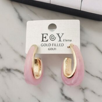 Mélange de 5 paires (Soit 2€ la Paire) : Boucles d'oreilles Acidulées en Cuivre - Couleurs Mélangées – Image 9