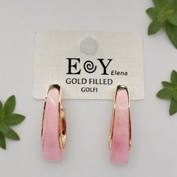 Mélange de 5 paires (Soit 2€ la Paire) : Boucles d'oreilles Acidulées en Cuivre - Couleurs Mélangées – Image 6