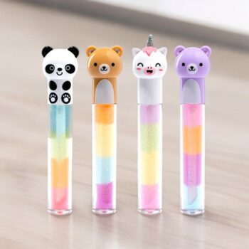 Présentoir de 24 (2,45€ pièce) : Gloss à Lèvres Pailleté "Animaux Fantaisie" de Martinelia – Image 2