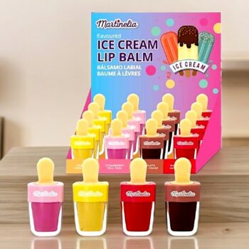 Présentoir de 24 (1,70€ pièce) : Baumes à Lèvres – Ice Cream – Image 3